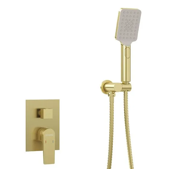 Душевая система скрытого монтажа GROSSMAN 501.K35.04.320 золото сатиновый