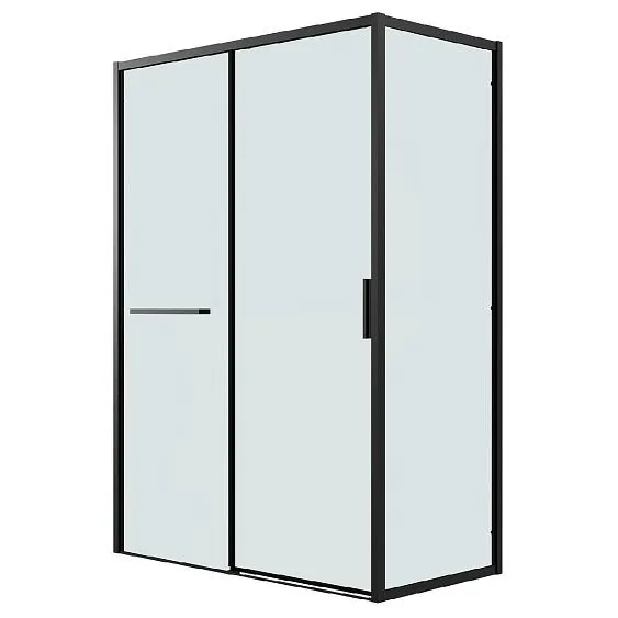 Душевое ограждение GROSSMAN 100.K33.05.100.21.00-200.K33.05.100.21.00 черный матовый