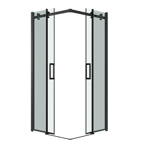 Душевое ограждение GROSSMAN 300.K33.04.8080.21.00 черный матовый