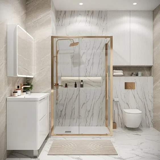 Боковая стенка GROSSMAN 200.K33.02.90.32.00 золото сатин