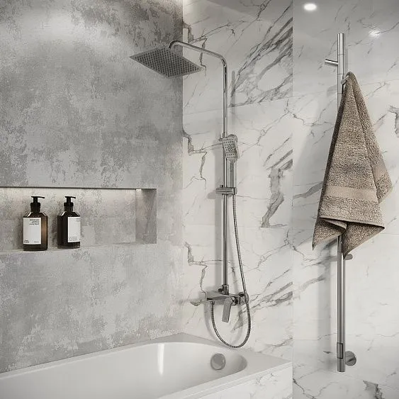 Душевая стойка GROSSMAN 500.K35.02.100 хром глянцевый