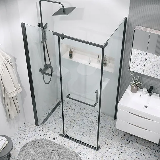 Боковая стенка GROSSMAN 200.K33.03.80.21.00 черный матовый