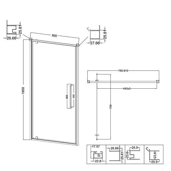 Дверь NIAGARA NG-66-8A