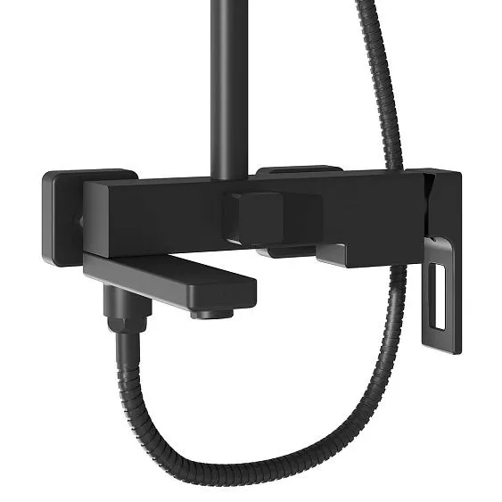 Душевая стойка GROSSMAN 500.K35.03.210 черный матовый