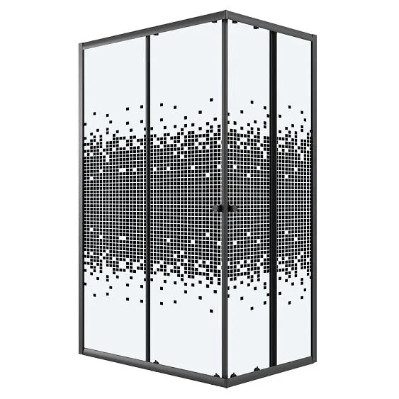 Душевое ограждение NIAGARA NG-1012-14QBLACK