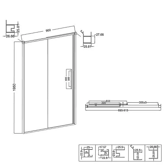 Дверь NIAGARA NG-34-9AGR