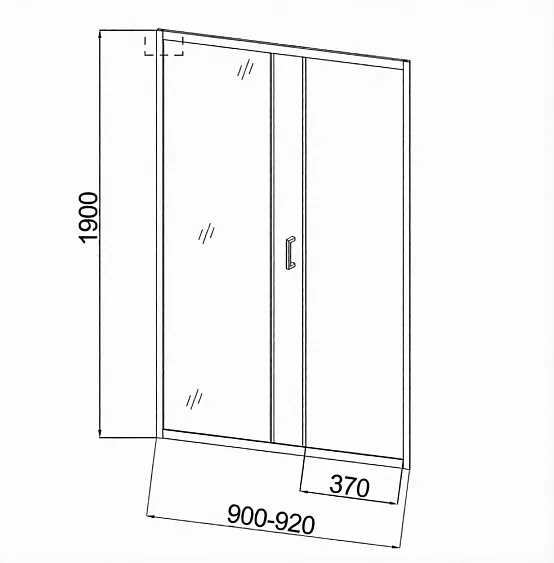 Дверь NIAGARA NG-651-9AB