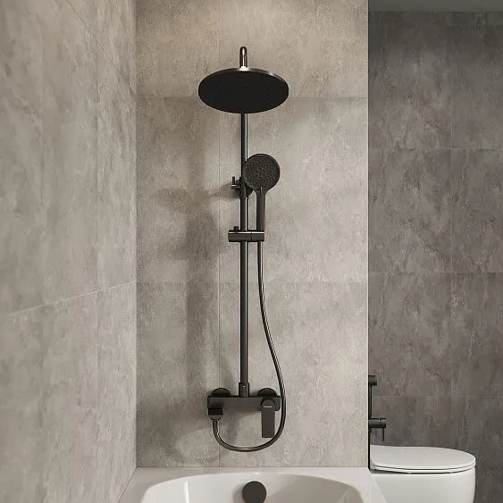 Душевая стойка GROSSMAN 500.K35.01.420 графит сатиновый