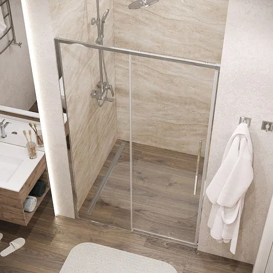 Дверь GROSSMAN 100.K33.01.100.10.00 хром