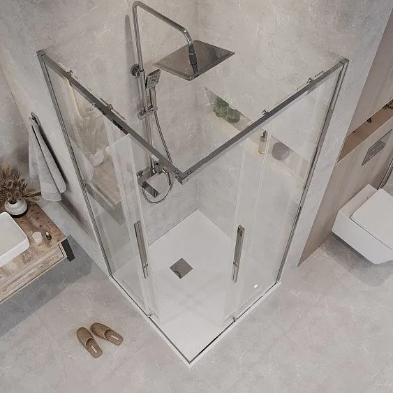 1/2 душевого ограждения GROSSMAN 1/2.K33.01.10.10.00 хром