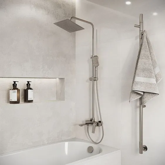 Душевая стойка GROSSMAN 500.K35.02.120 брашированный никель