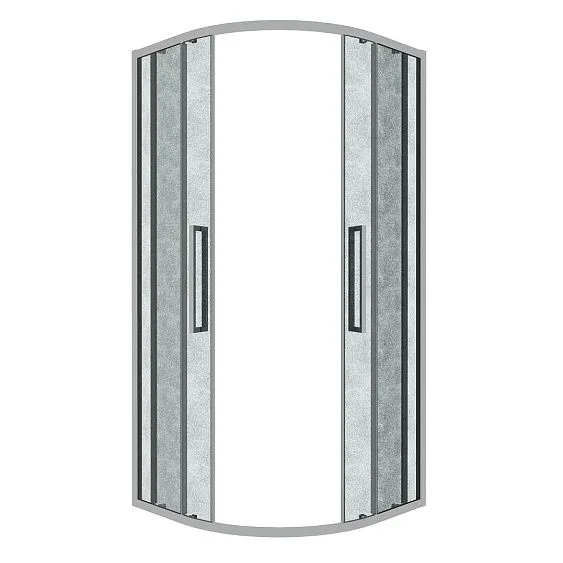 Душевое ограждение GROSSMAN 301.K33.02.1010.10.02 хром