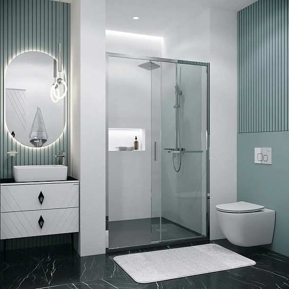 Дверь GROSSMAN 100.K33.05.120.10.00 хром