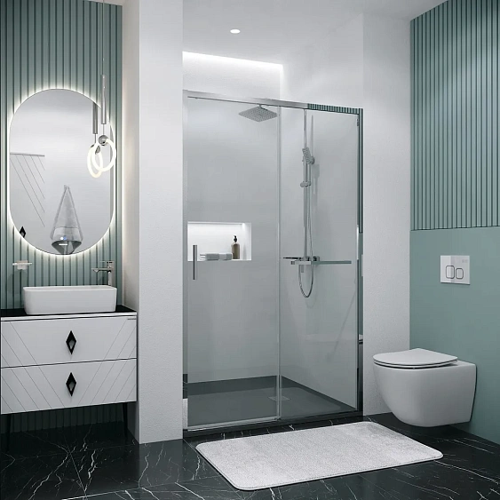 Дверь GROSSMAN 100.K33.05.120.10.00 хром