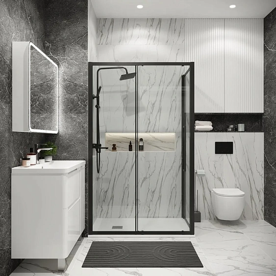 Боковая стенка GROSSMAN 200.K33.02.100.21.00 черный матовый