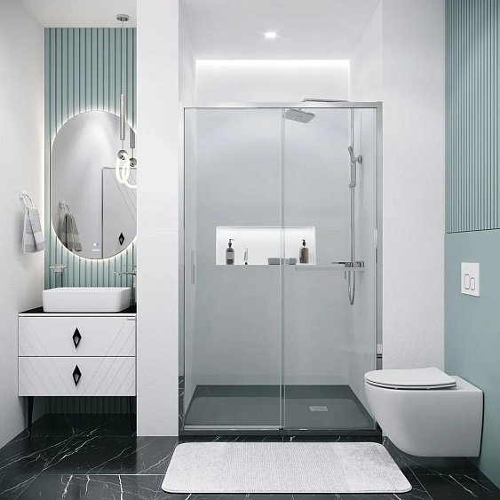 Дверь GROSSMAN 100.K33.05.120.10.00 хром