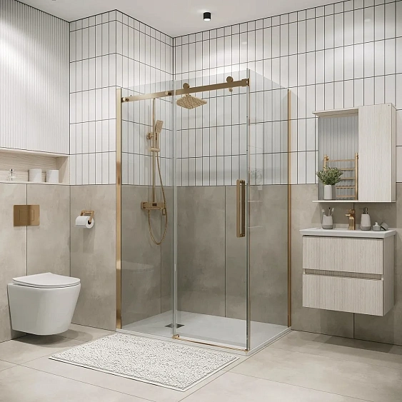 Боковая стенка GROSSMAN 200.K33.04.80.32.00 золото сатин