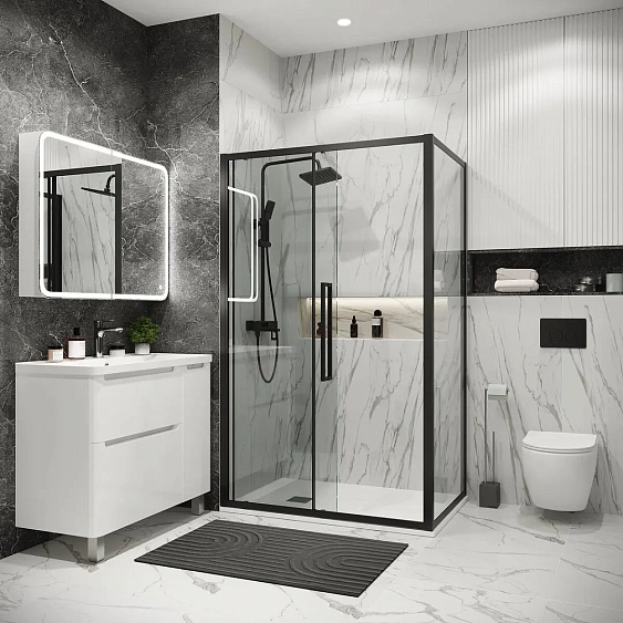 Боковая стенка GROSSMAN 200.K33.02.100.21.00 черный матовый