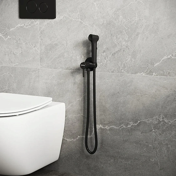 Гигиенический душ GROSSMAN 502.K35.07.210 черный матовый