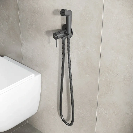 Гигиенический душ GROSSMAN 502.502.K35.07.420 графит сатин