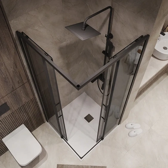 Душевое ограждение NIAGARA NG-2828-34BLACK