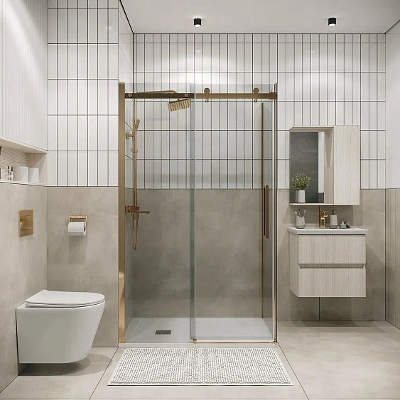 Боковая стенка GROSSMAN 200.K33.04.80.32.00 золото сатин