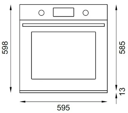 Духовой шкаф BERTAZZONI F605PROGKX