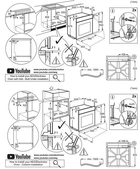 Духовой шкаф ELECTROLUX LOF6P16Z