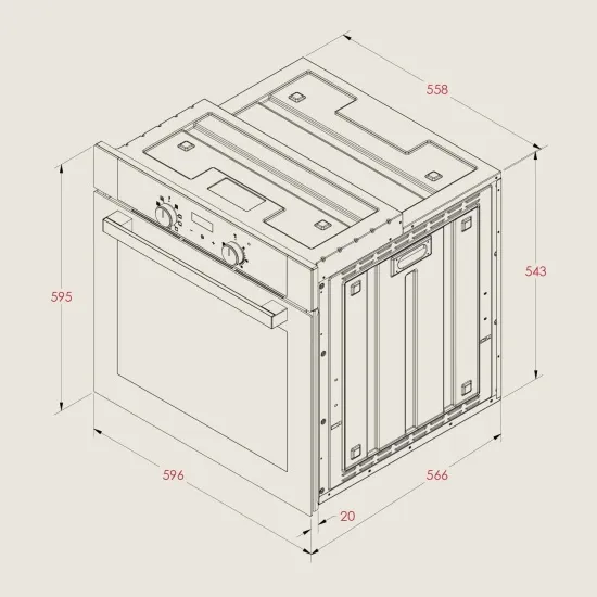Духовой шкаф ARDO BO810EAW2