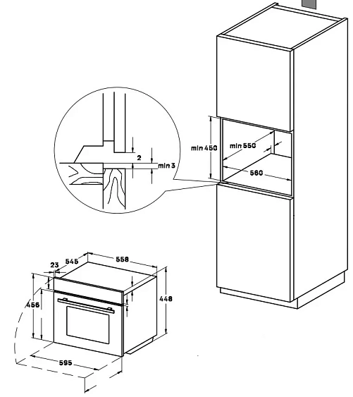 Духовой шкаф VARD VPS681MG