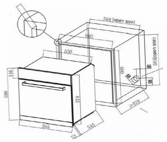 Духовой шкаф DELONGHI DEO 775 NB SAVIA