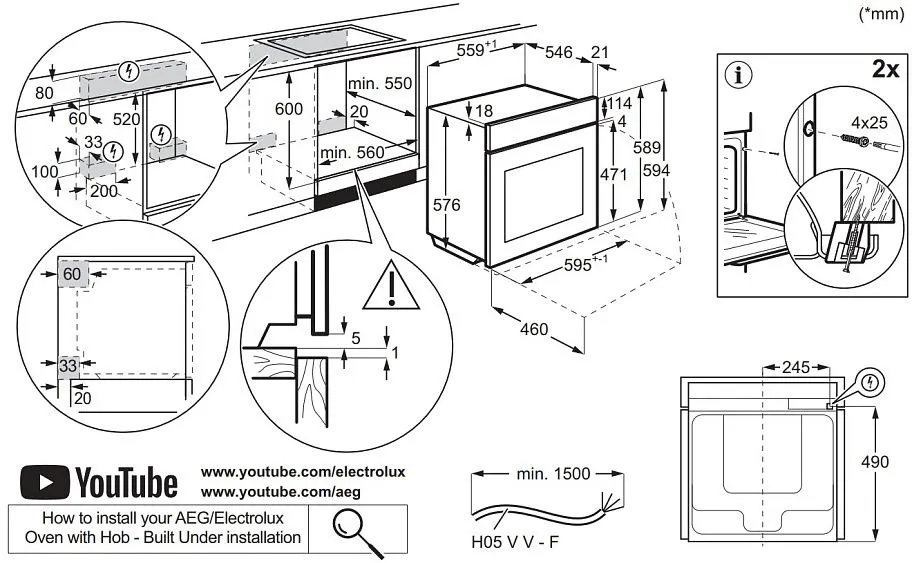 Духовой шкаф ELECTROLUX EOE9P3ST