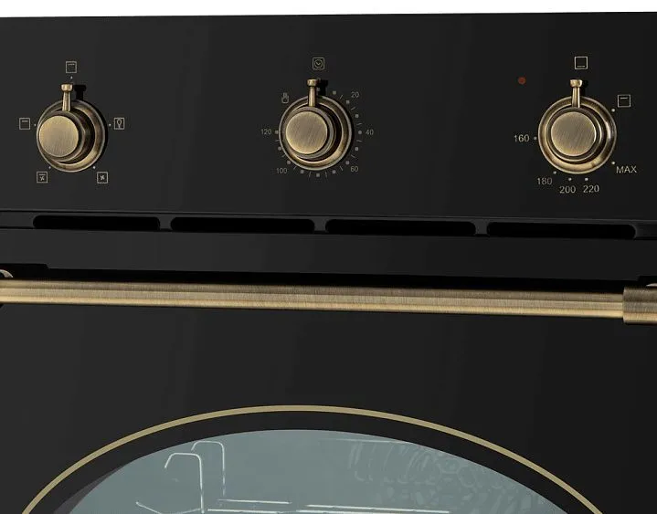 Духовой шкаф MAUNFELD EOGC604RBG.MT Slim