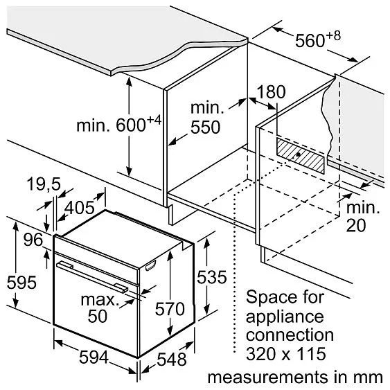 Духовой шкаф BOSCH HUA736EG0T