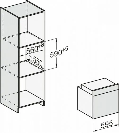 Духовой шкаф MIELE H 2861 BP CLST