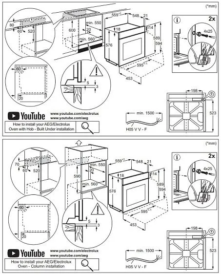 Духовой шкаф ELECTROLUX LOD6F77WZ