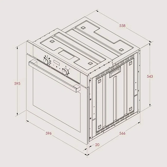 Духовой шкаф ARDO BO410EAS2