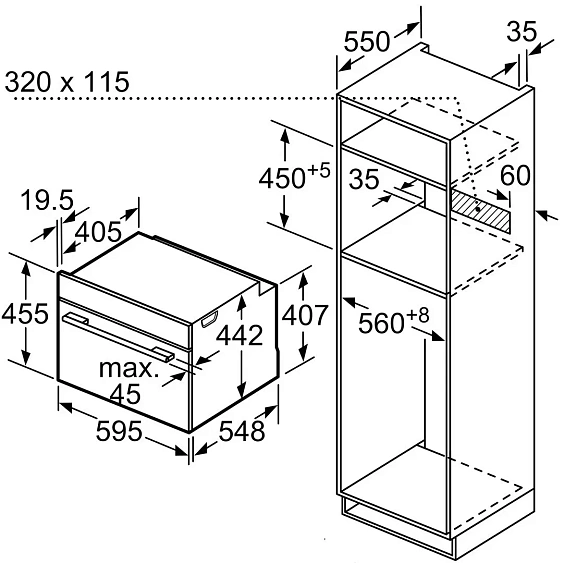 Духовой шкаф BOSCH CMG656BS1I