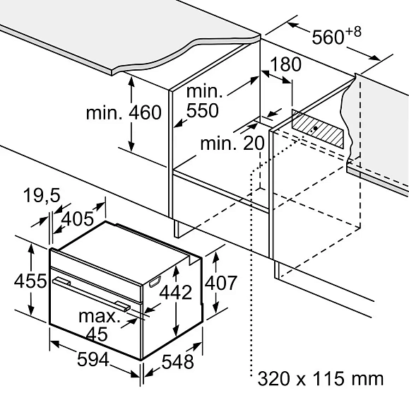 Духовой шкаф BOSCH CMG656BS1I