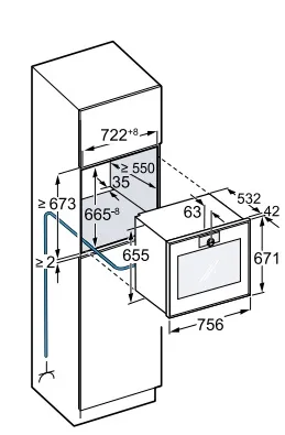 Духовой шкаф GAGGENAU GO480120