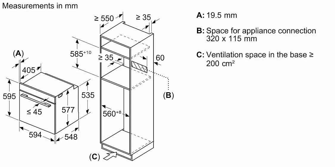 Духовой шкаф BOSCH HMG778NB1