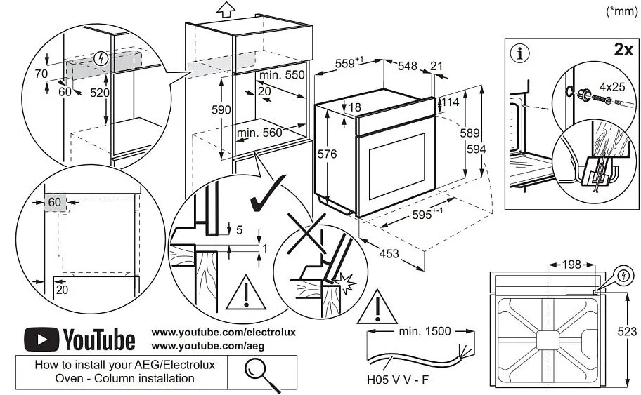 Духовой шкаф ELECTROLUX COC8E39Z