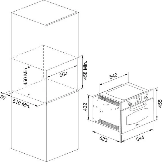 Духовой шкаф FRANKE FMW 45 CL G ON (131.0743.472)