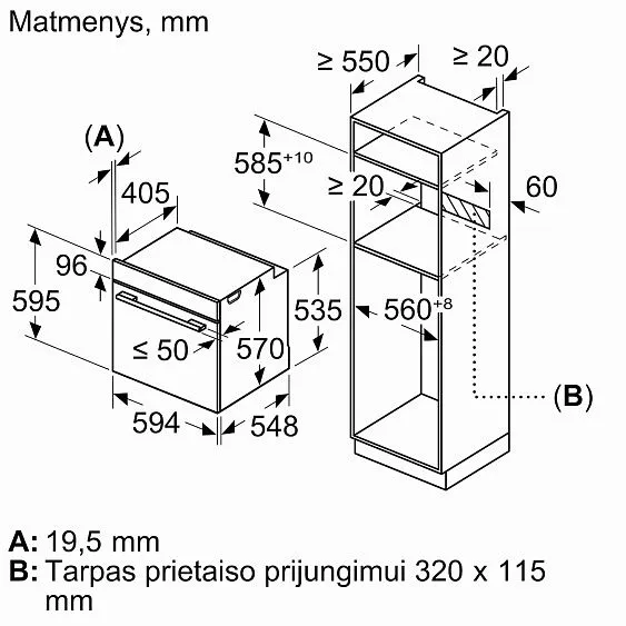 Духовой шкаф BOSCH HRG4720B3