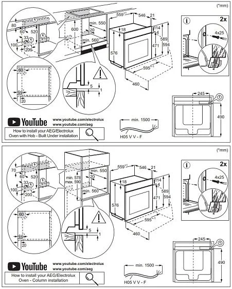 Духовой шкаф ELECTROLUX EOB8S39H