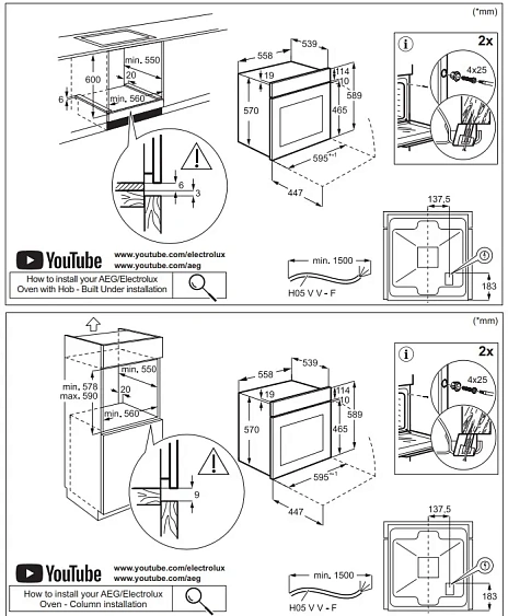 Духовой шкаф ELECTROLUX EOD5F70BX