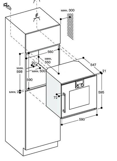 Духовой шкаф GAGGENAU BOP250112