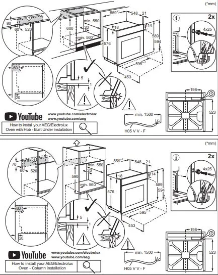 Духовой шкаф ELECTROLUX LOE8F38S
