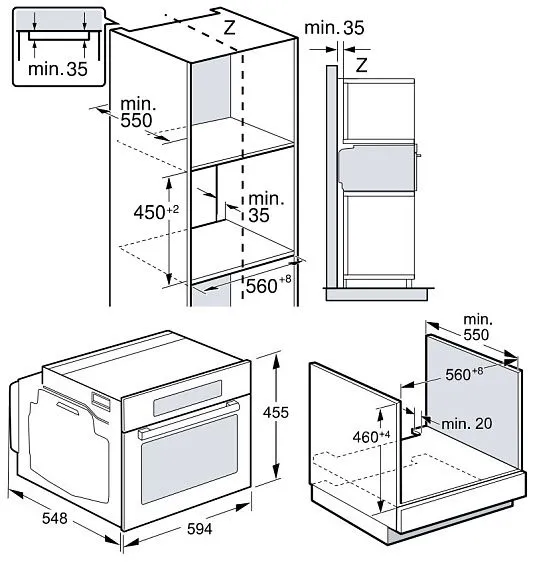 Духовой шкаф BOSCH CMG9361M1