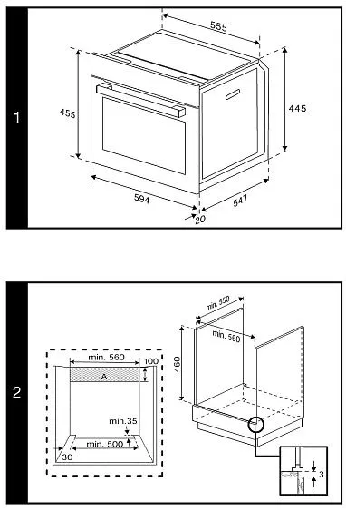 Духовой шкаф GRUNDIG GEKW12400B